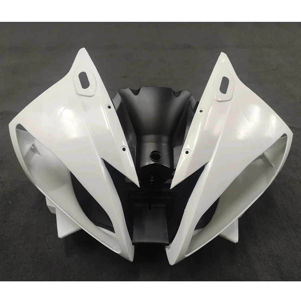 

Motorcycle Upper Front Fairing Cowl Nose fit for Yamaha YZF R6 2006 2007 Unpainted ABS Injection