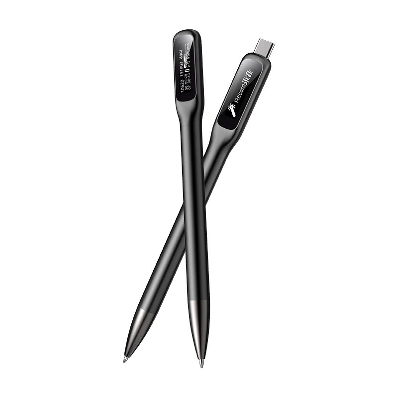 شاشة OLED للمسجل الصوتي على شكل قلم Famue L65 - إلغاء الضوضاء عالي الدقة من النوع C للهواتف، ملاحظات الفصول الدراسية/الاجتماعات، محمولة #1