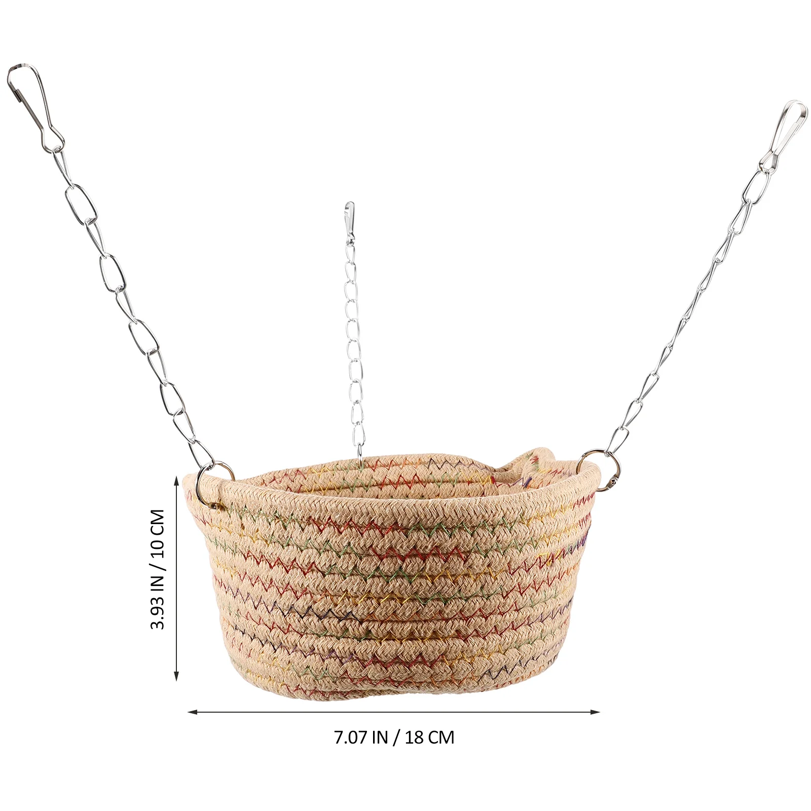 

Small Hamster Hammock Cage Hanging Bed Breathable Cozy Rest Suspension for Guinea Pig Rat Chinchilla Sugar Glider Supplies