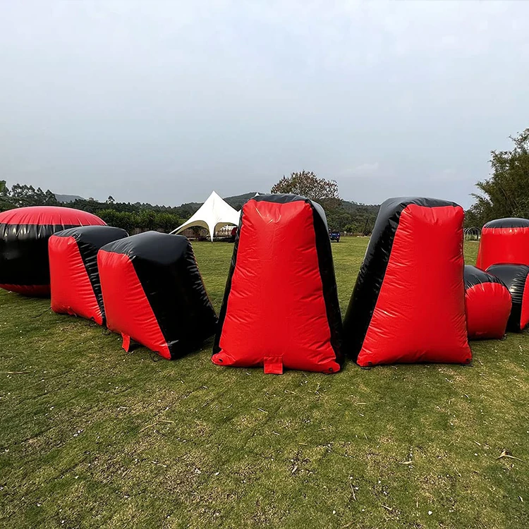 Professional Shooting Paintball Tank Inflatable Paint Ball Obstacles for Sale