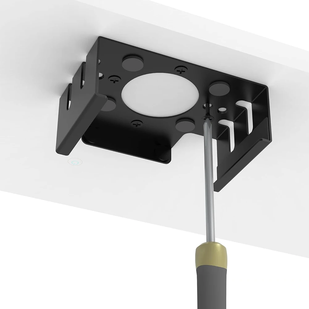 Under Desk Mount Metal Mount Holder Bracket Monitor Mount Holder for Mac Mini M4/M4 Pro 2024 Accessories