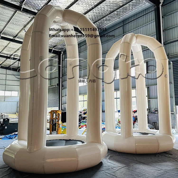 

Hot Sale Blow up Kids Bungee Jumping Games Inflatable Bungee Trampoline for Events