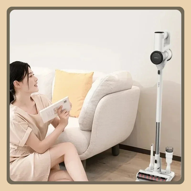مكنسة كهربائية محمولة لاسلكية من TINECO أصلية لإزالة الغبار بقوة شفط عالية وخفيفة الوزن للمنزل