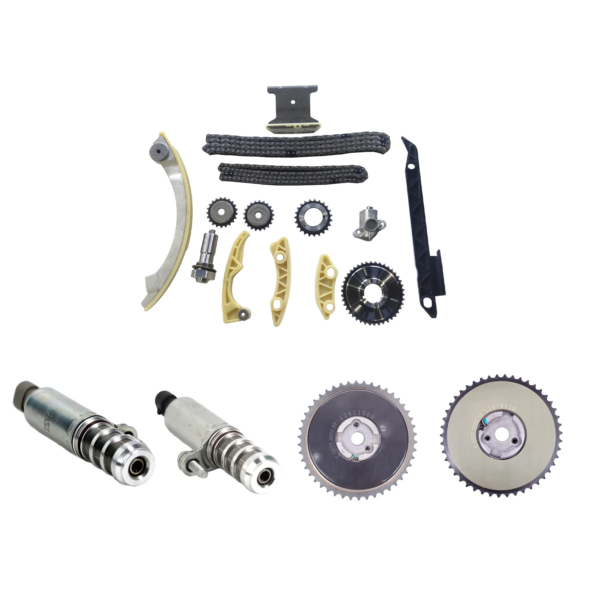 New Discounted Timing Chain Kit Tensioner Cam Gear Suitable For The New Buick LaCrosse GL8 Captiva Cadillac ASBG-BKJY2.4-14