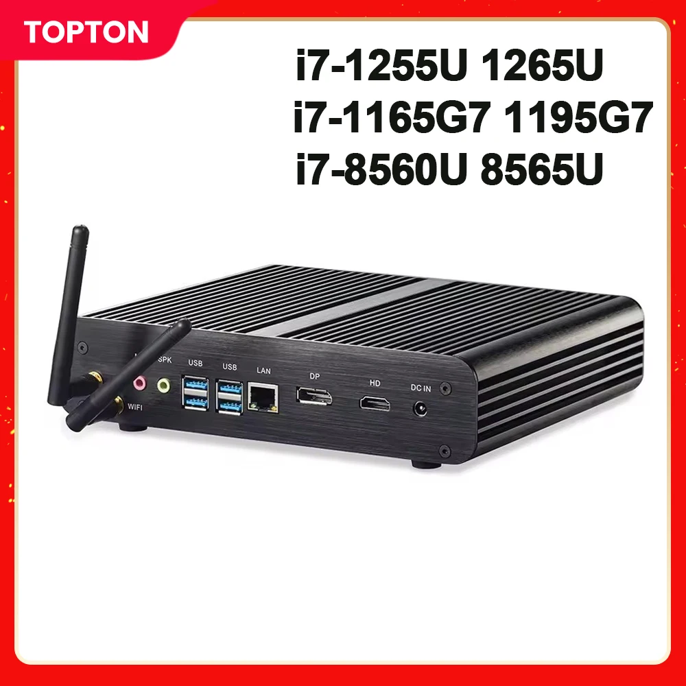 Topton Mini PC i7-1255U 16GB 256GB NVMe
