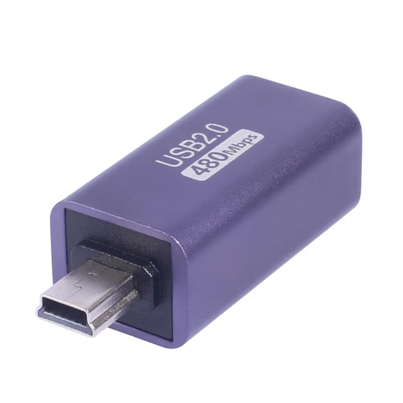 USB/USB B/Type C/Mini USB/Micro USB Male to USB B female Adapter Connectors USB C Data Transfer Adapter for Printers/Scanner