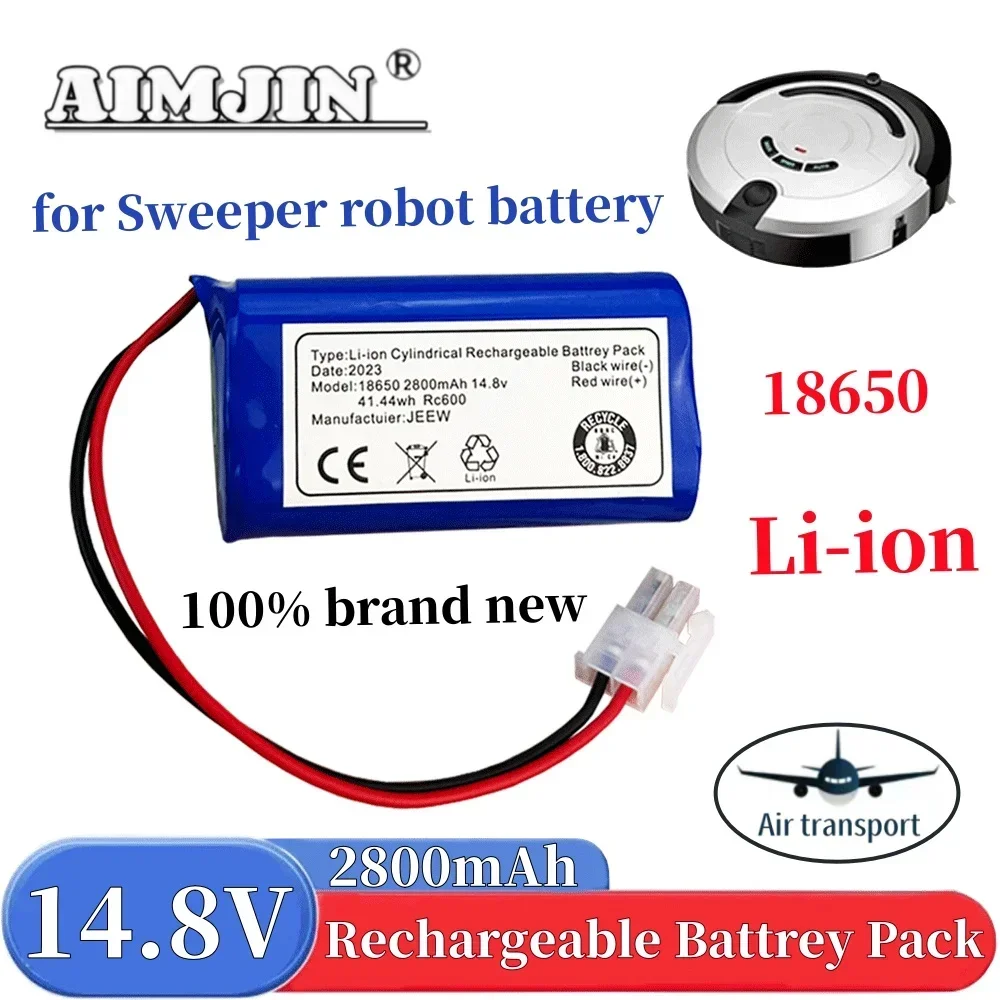 

14.8V Li-lion Battery For ILIFE A4s/A7/V7s Plus/V55 Pro/W400/A9s PX-B020 Robot Vacuum Cleaner 14.8v 2800mah Batteries CR130 Part