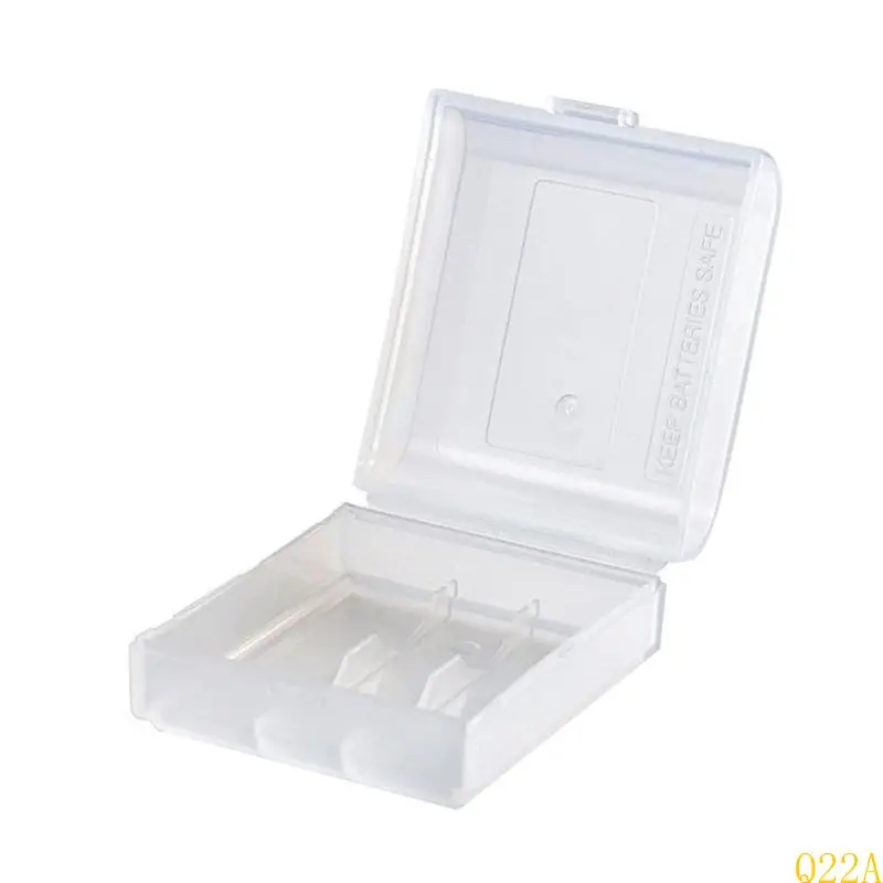 Q22A Battery Storage Box Secure Store for 2pcs/4pcs 16340 Batteries Storage Case