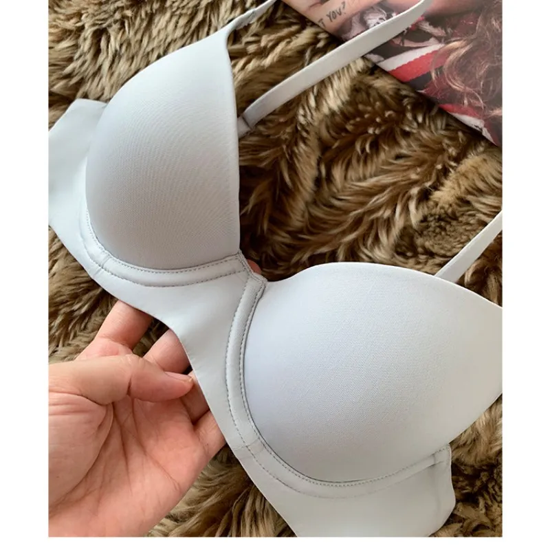 Sujetadores sin costuras para mujer, sujetador de realce, soporte Invisible, lencería Sexy, Top de copa 3/4, Bralette suave, ropa interior para mujer