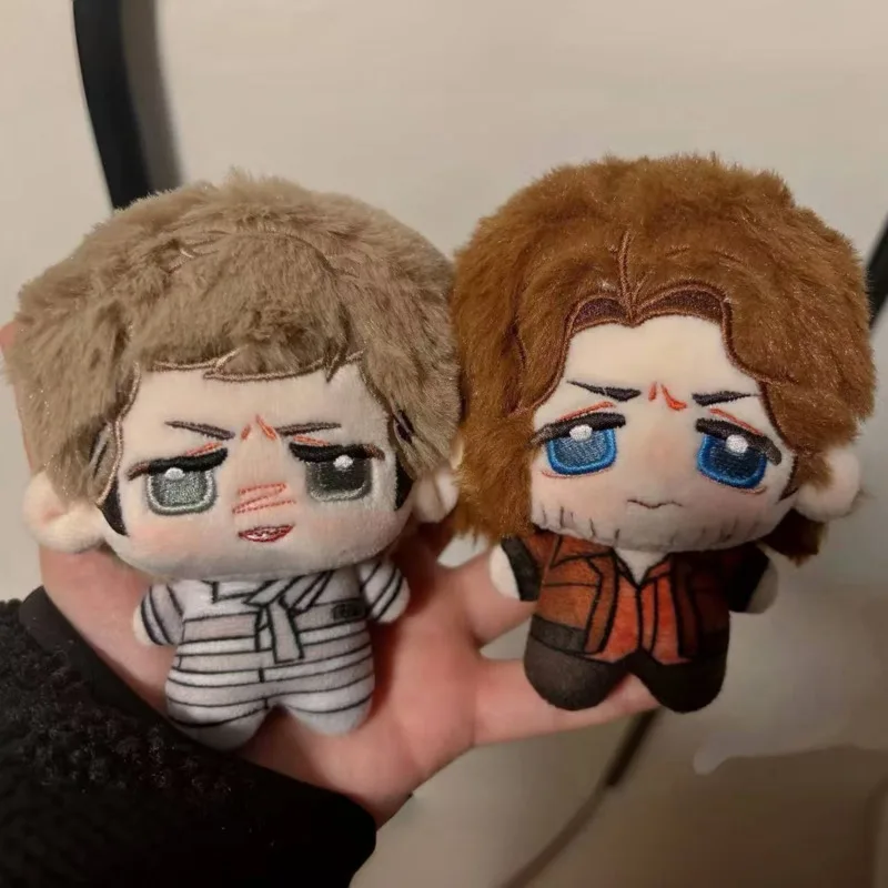 One Pair Movie Character EC Plush Doll 10cm Charles Xavier Erik Lehnsherr Cotton Doll Perdant Fanmade Collectible Gift