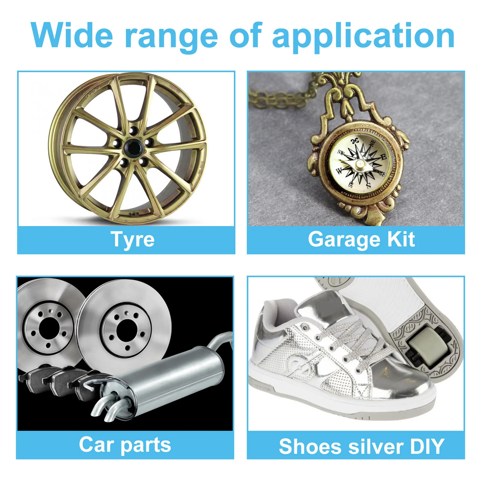 3 قطعة جنوط عجلات السيارة مرآة كروم لتقوم بها بنفسك قلم إصلاح طلاء الكروم إصلاح نهائي لتلوين جرافيتي الإطارات والطلاء #5