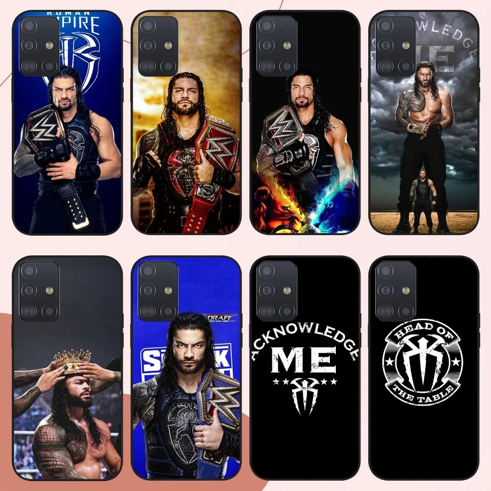 R-Roman Big Dog R-Reigns Phone Case For Samsung Galaxy 20 10 S24 S22 S23 S30 Note Plus Lite FE ULTRA Cover