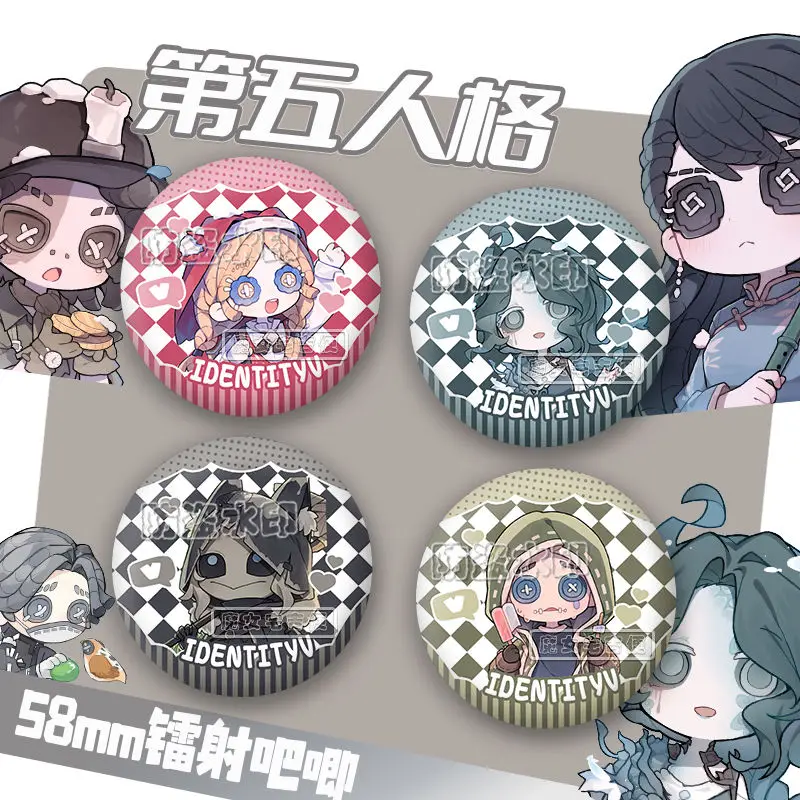 بروش هوية V للفتيات ، شارة ، ملابس ، طية صدر السترة ، تذكار ، زر لين ، قبعة ، شارة ، هدية جمع ، ملابس ، تذكار