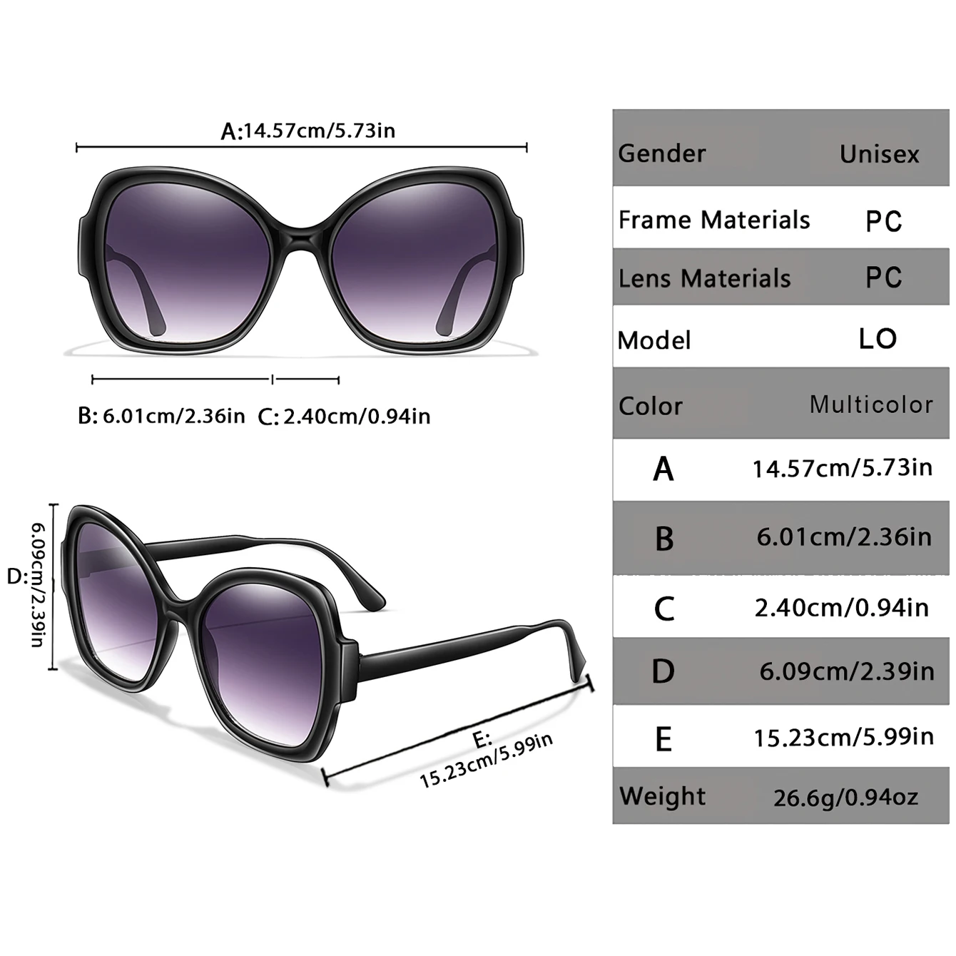 Casual Sunglasses for Women Daily Wearing Classic Square Shades for Shopping Selfie Party Travel Cycling with BOX UV400