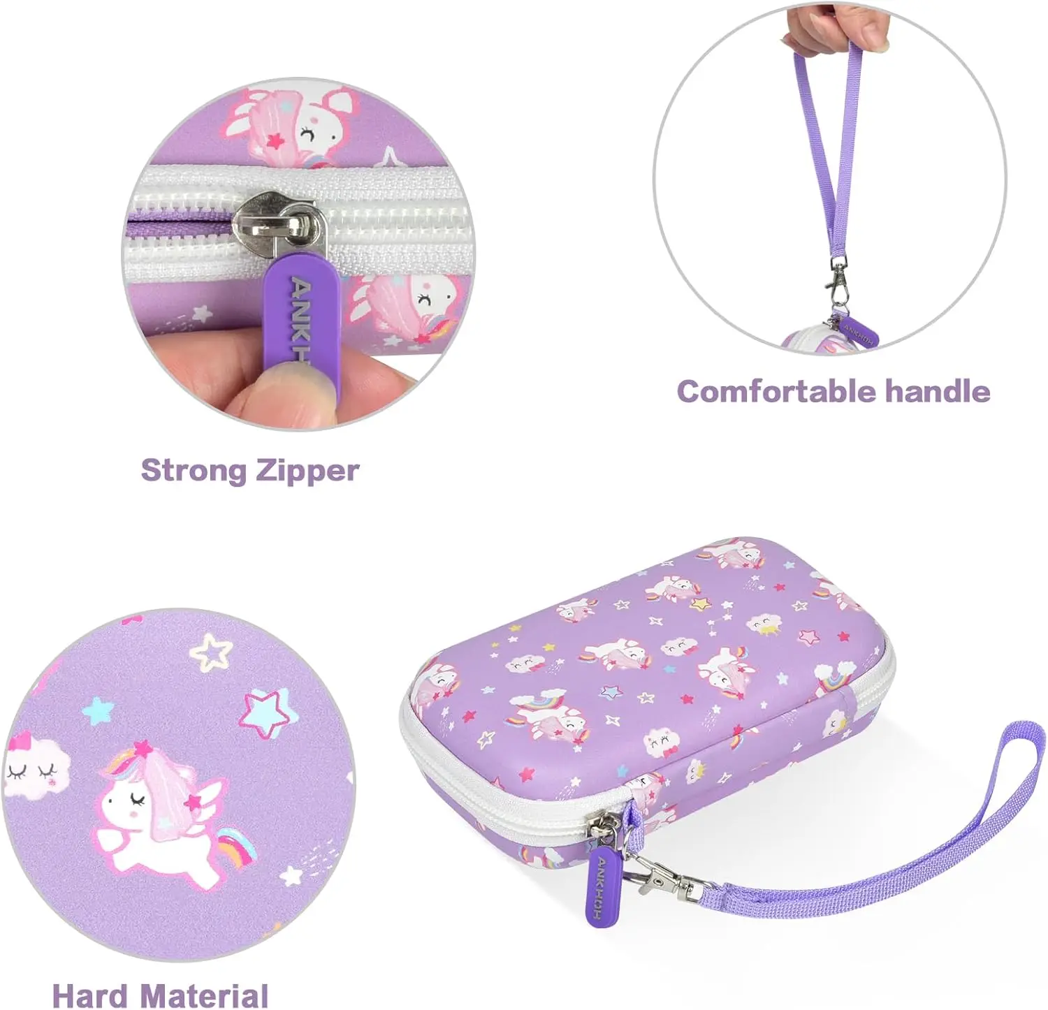 Kids Smartphone Storage Bag Compatible with Luyiilo/for Yosfeng/for WEOLULI/for Luoba/for Kikidex Toddler Cell Mobile Phones