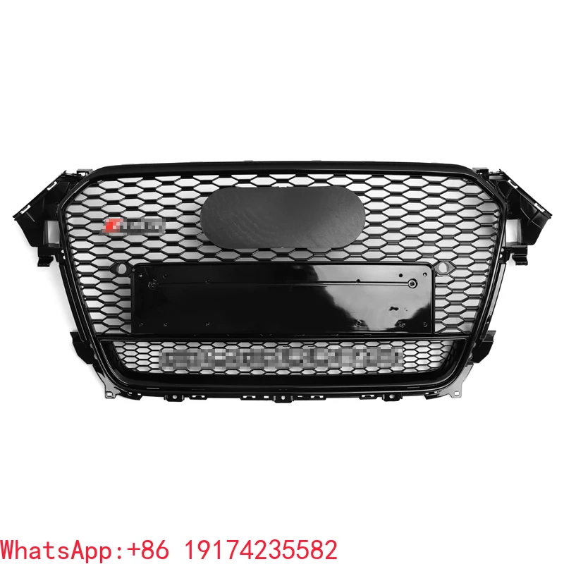 

A4 B8.5 Black Grill for Aud RS4 Honeycomb Grill With Lower Mesh B8.5 A4 S4 2012-2015