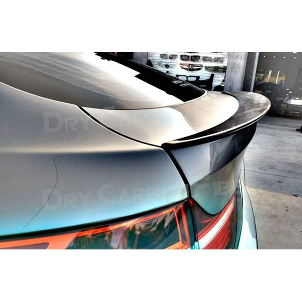 

Carbon Fiber Rear Spoiler Trunk Trim Wings Car Boot External Decoration For BMW X6 E71 X6 F16 Spoiler 2008-2018