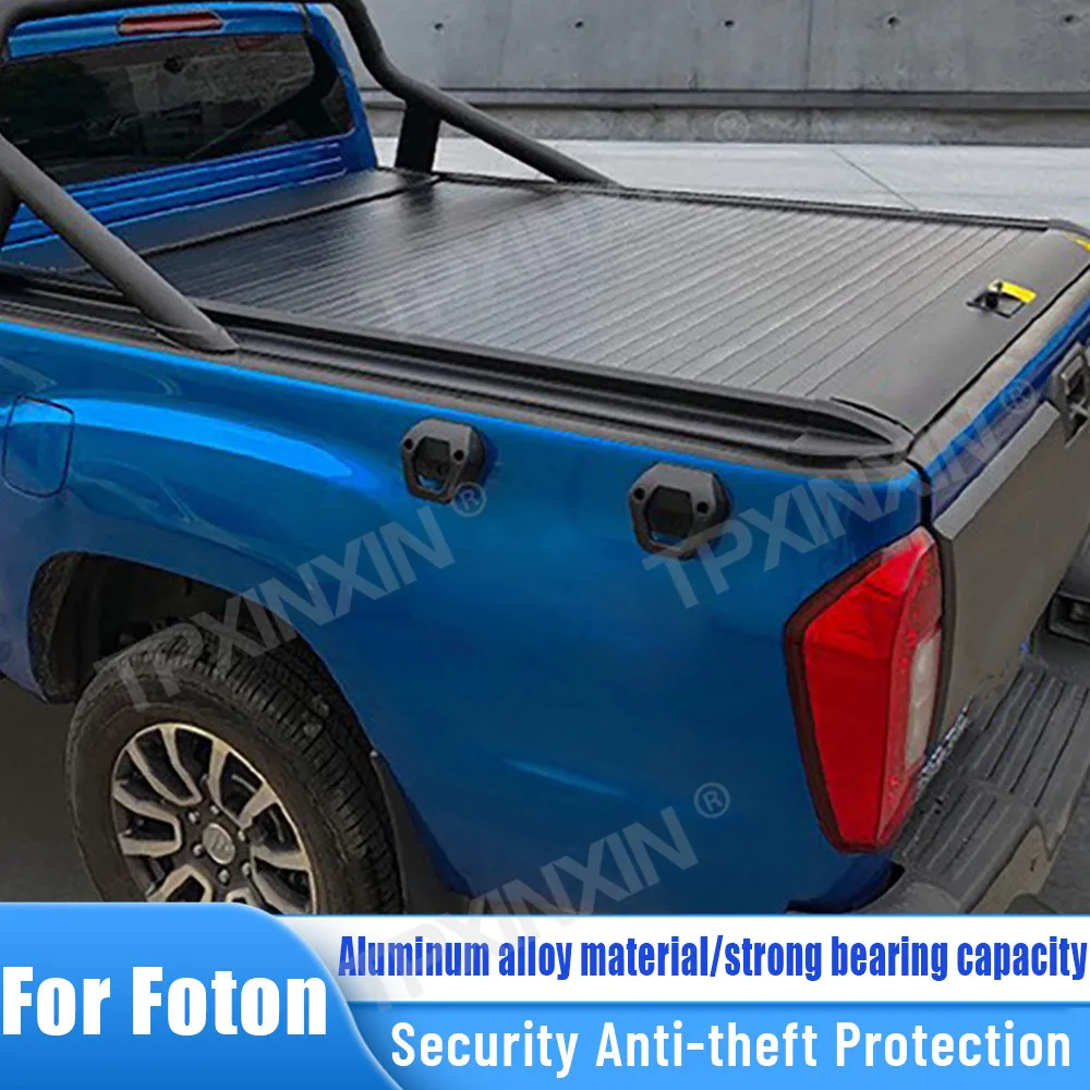 

Car Trunk Lids For FOTON G9 Pickup Bed Tonneau Cover Retractable Roller Shutter Tail Box