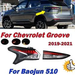 Ensemble de feu arrière intérieur extérieur pour Chevrolet GroGru, feu de recul, Wuling, Baojun, 510, 2019, 2021, 2019, 2021