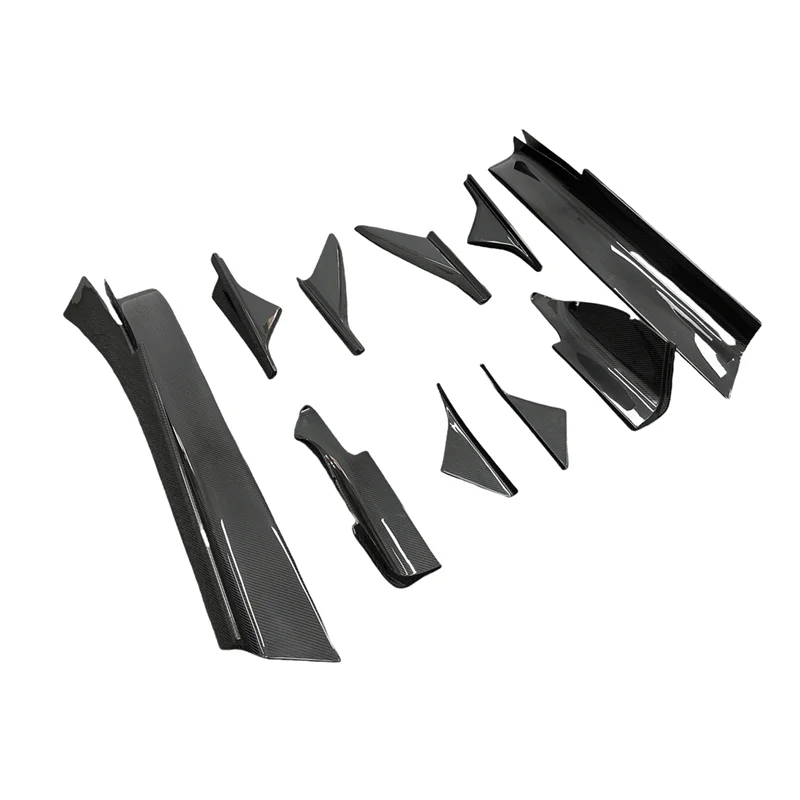 

Подходит для модифицированного кузова Maserati MC20, боковая юбка из сухого углеродного волокна 7D, небольшой объем