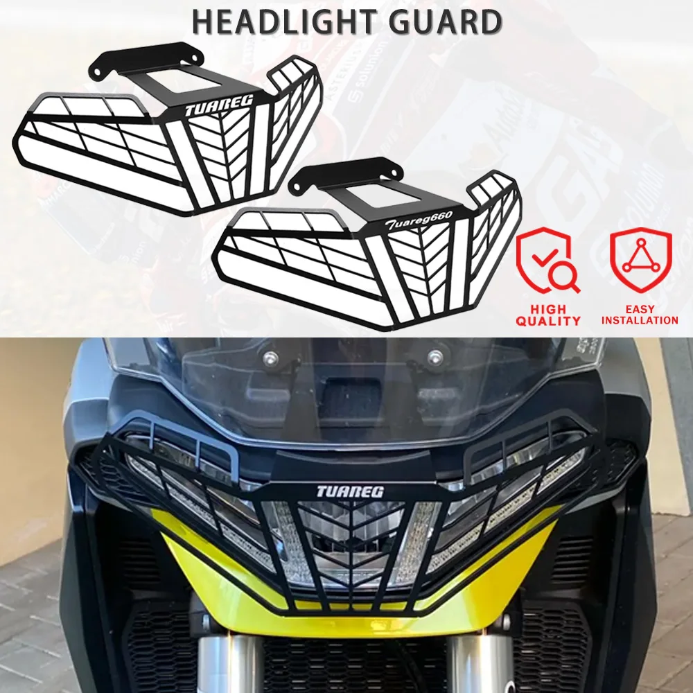 

Новый аксессуар для мотоцикла, защитная крышка для фар, защитная решетка для Aprilia TUAREG 660 Tuareg 2021-2024