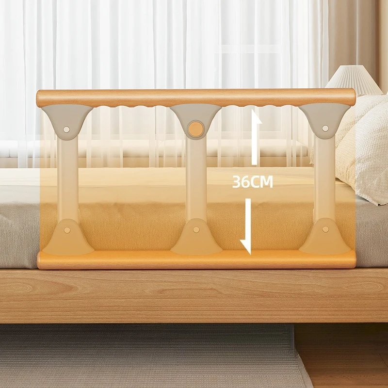 Barra de Apoio Dobrável para Cama para Idosos, Suporte de Segurança para Levantar e Prevenir Quedas