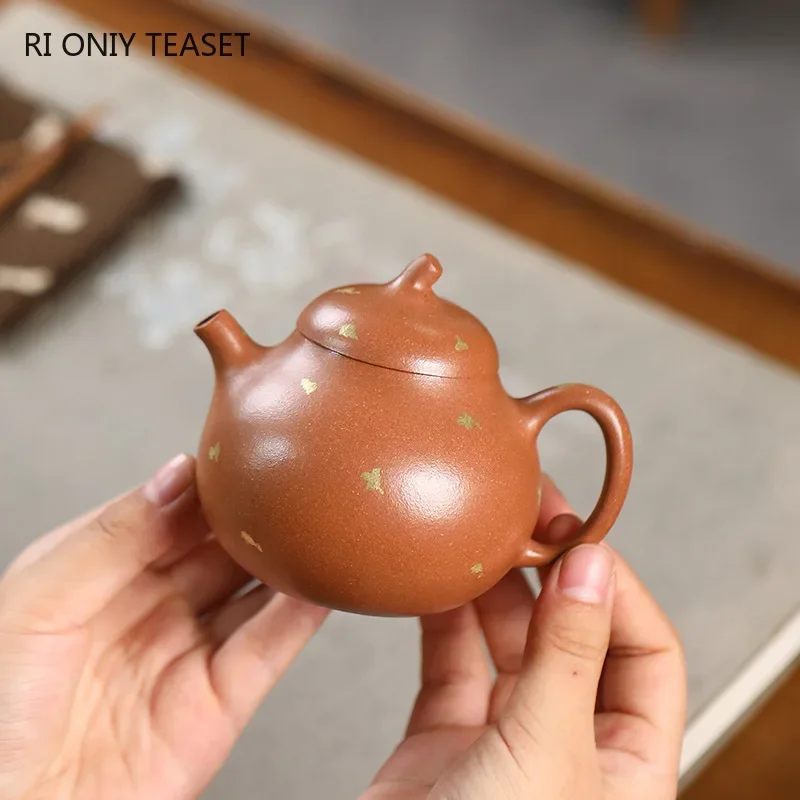 

170ml High-end Chinese Yixing Purple Clay Teapots Beauty Kettle Famous Handmade Tea Pot Raw Ore Zisha Tea Set Teaware Collection