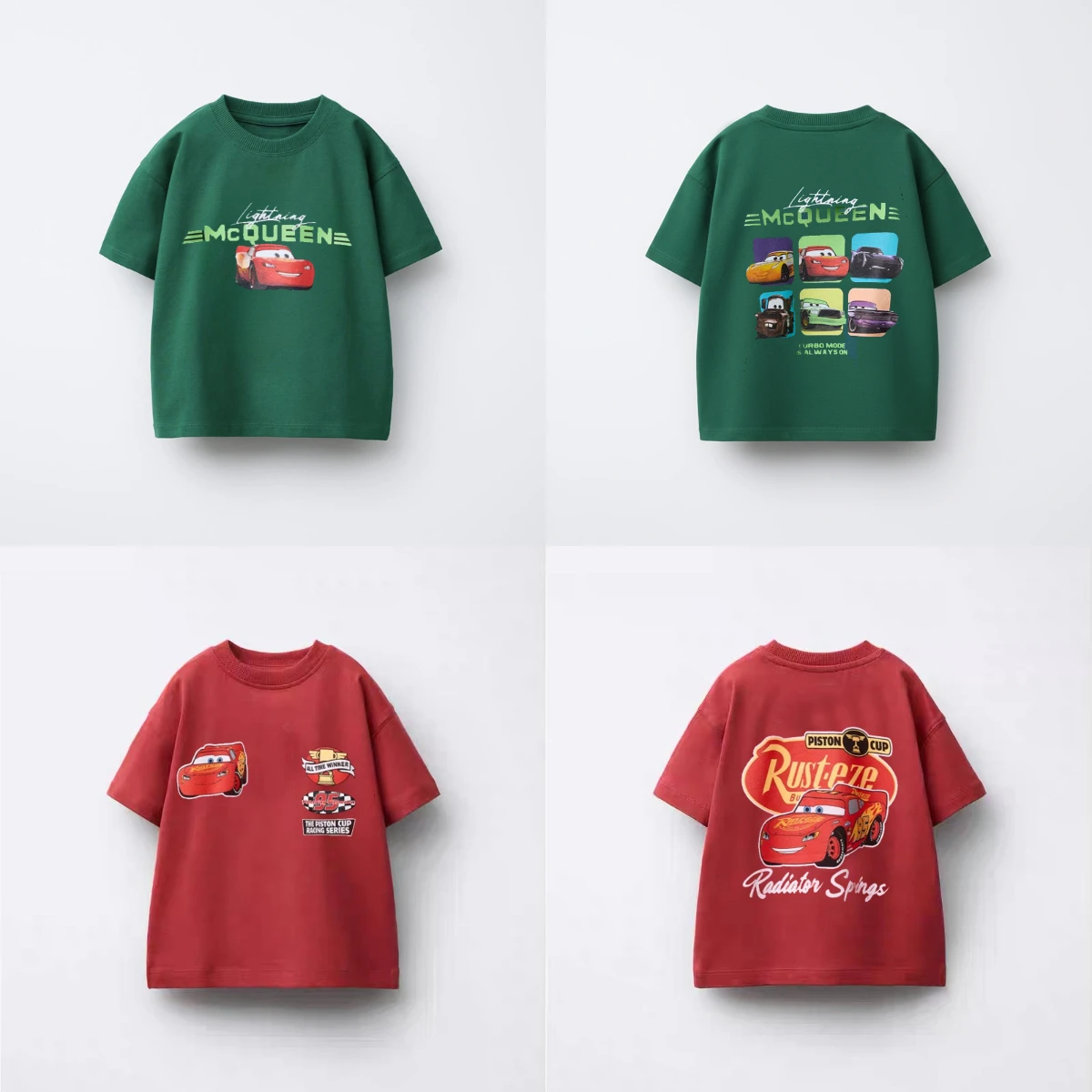 

Cartoon Car Boys Clothing Summer New Style 2026 Short Sleeved T-shirt Children's Wear Tops Round Collar Casual Tees Kids Tshirts