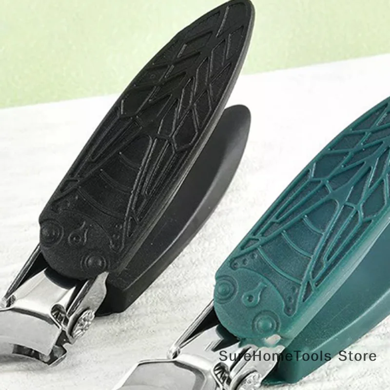 1pc Anti-Splash 25° Slant Edge Eagle Beak Nail Clipper Professional High-End Oblique Trimmer Ingrown Toenail Pedicure Tools