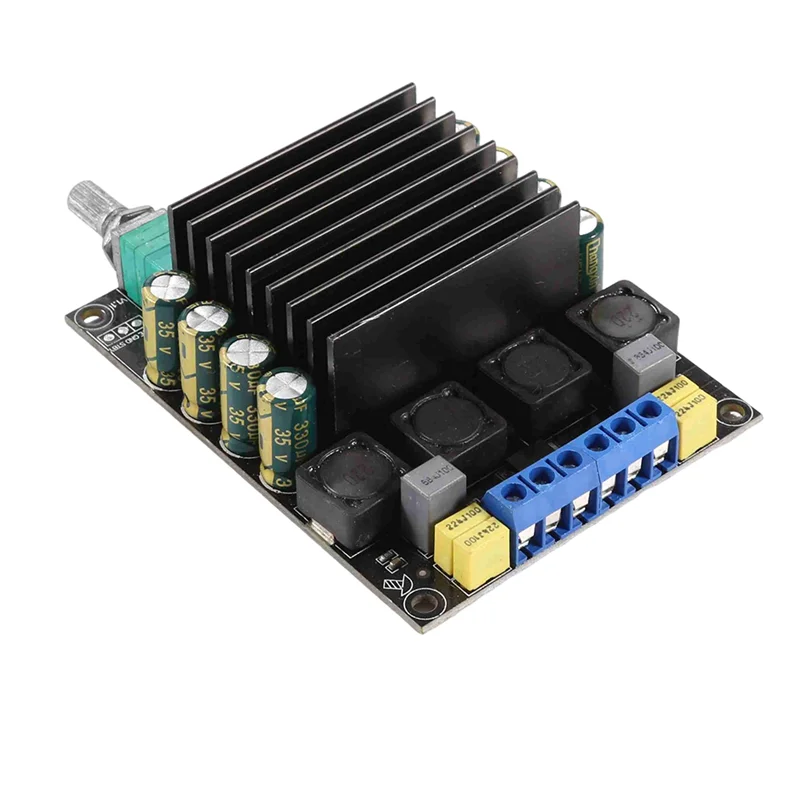 HFES TDA7498 Digitale versterkermodule Audiokaart Power Audio AMP 2.0 Klasse D Versterkers Stereo 2X100w Hifi-versterker Gemakkelijk Insta