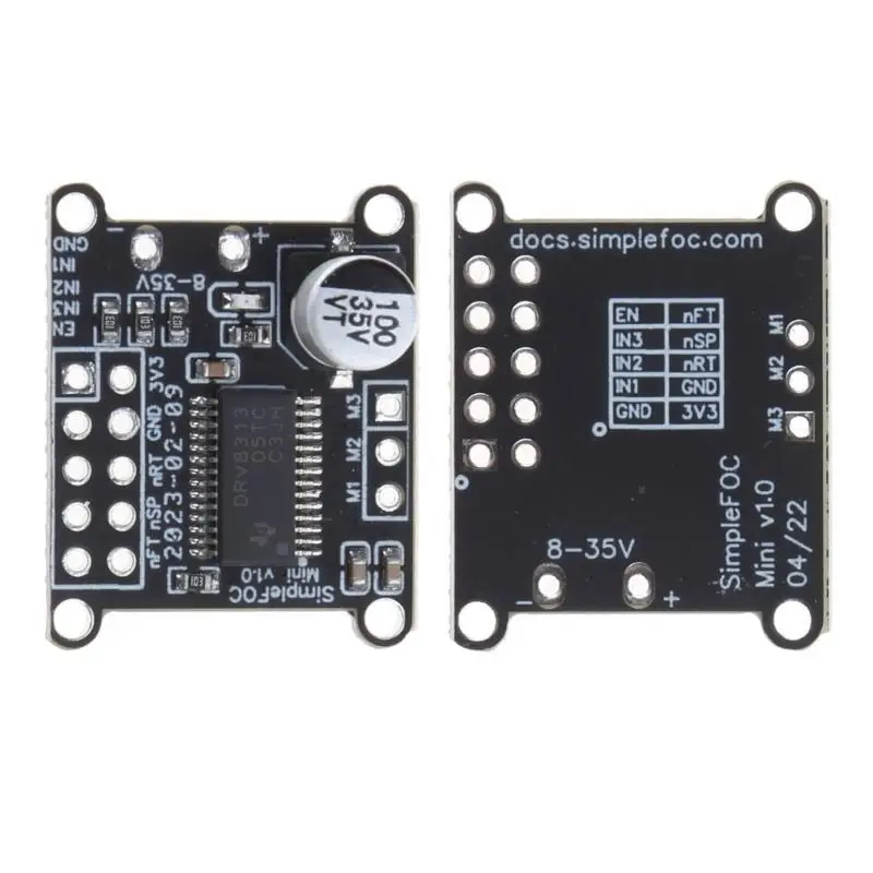 652F Brushless Motor Driver Board SVPWM Control Algorithm for FOC Control Driver
