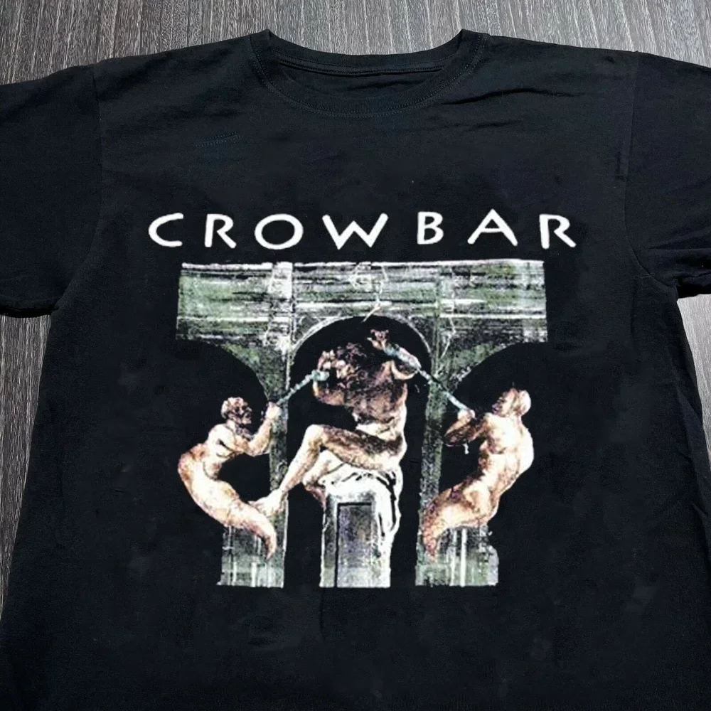 

Rare Crowbar Band Cotton Gift For Fan Black S-5XL Unisex T-shirt