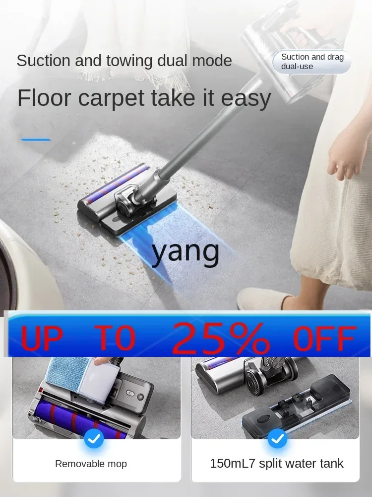 

CX Vacuum Cleaner Household Handheld Wireless Large Suction Strong Anti-Mite Washing Machine Suction Mop All-in-One Machine