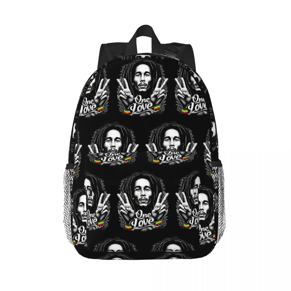 

Рюкзак Bob Marley Reggae, Лидер продаж, рюкзак большой емкости для мальчиков и девочек, сумка для книг, сумки на плечо для мужчин, женщин, детей, школьная сумка
