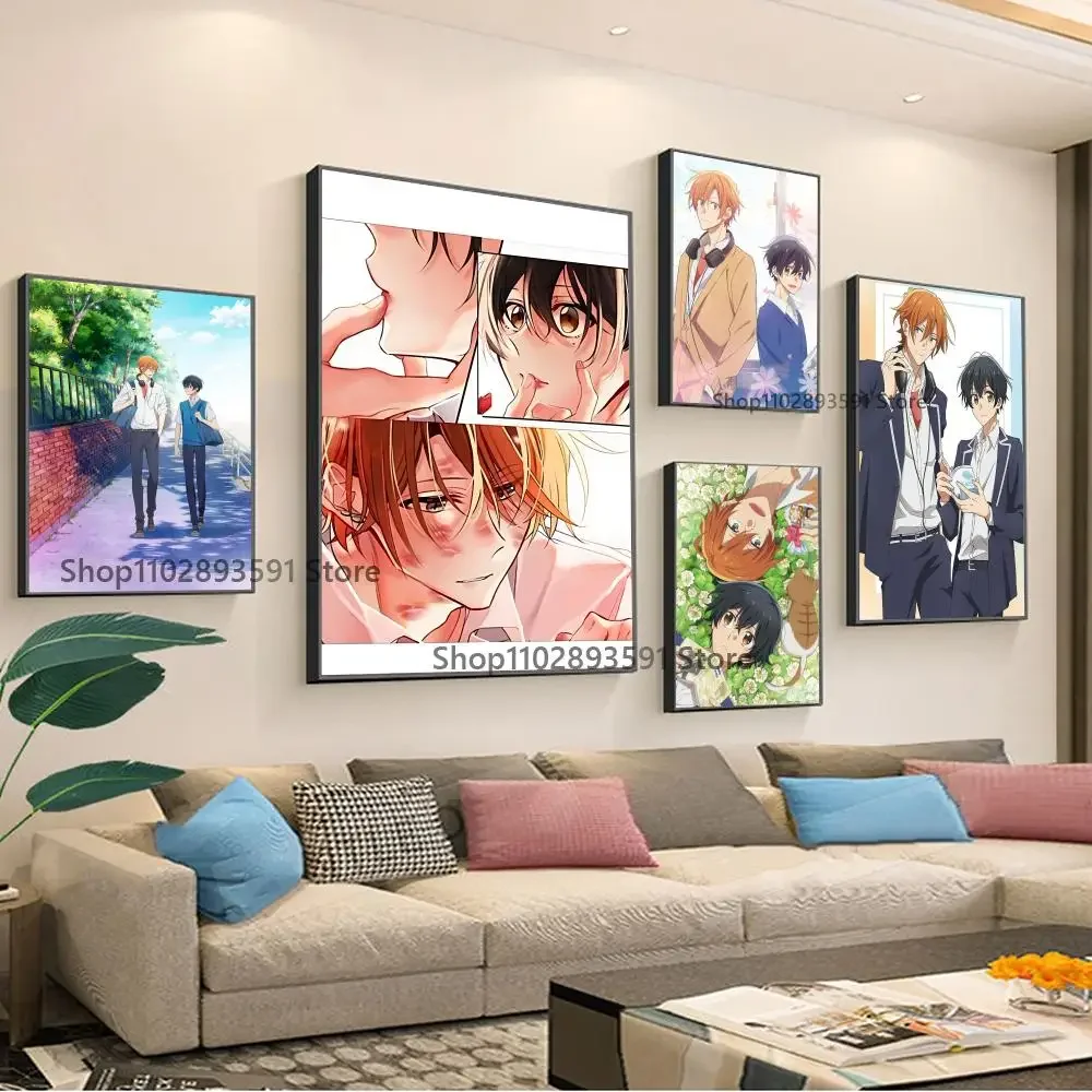 1pc Anime Sasaki To Miyano Poster Paper Print Home Bedroom Entrance Bar Cafe Art Painting Decoration