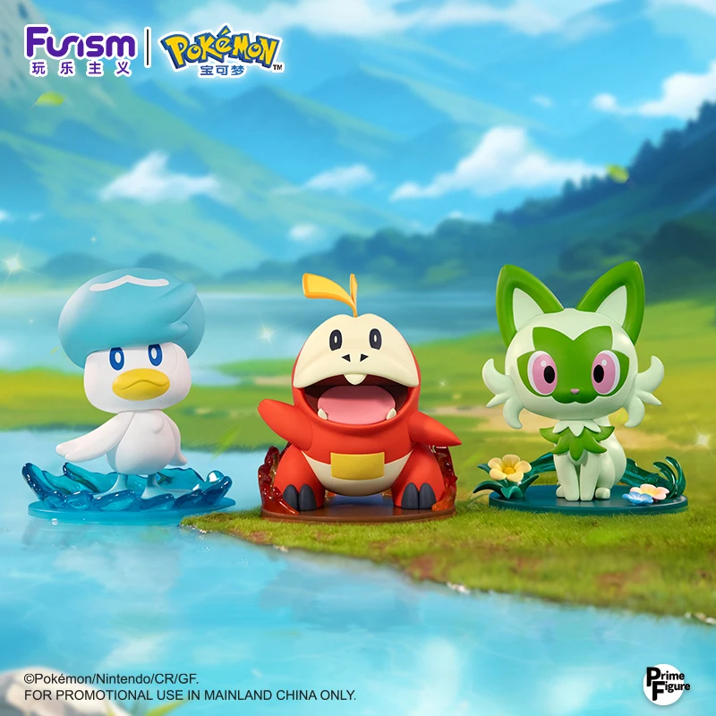 Figurine d'action Pokemon originale en Pvc, Pikachu Eevee Leafeon Gengar Bulbasaur Charmander écureuil Mew Jigglypuff, poupées de Collection