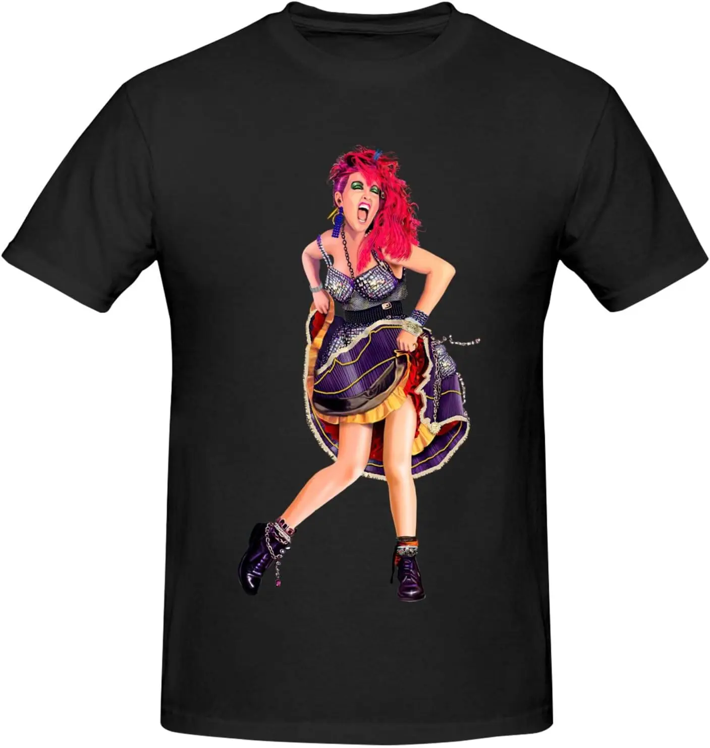 تي شيرت كلاسيكي بأكمام قصيرة من القطن للرجال، تي شيرت أنيق