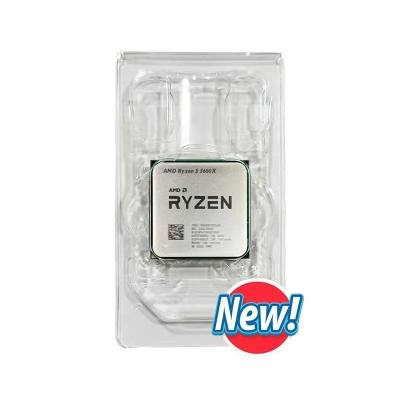 Top AMD R5 5600X New Ryzen 5 5600X 3.7 GHz 6-Core 12-Thread CPU 7NM 65W L3=32M 100-000000065 Socket AM4