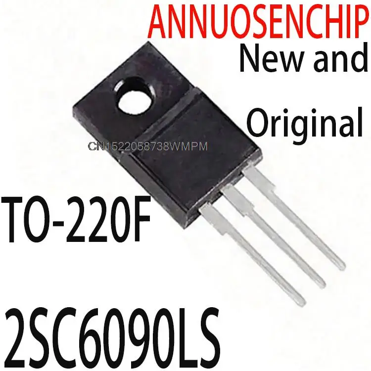 10PCS New and Original 2SC6090 C6090 C6090LS TO-220F 10A 700V  Color TV Horizontal Deflection Output Applications 2SC6090LS