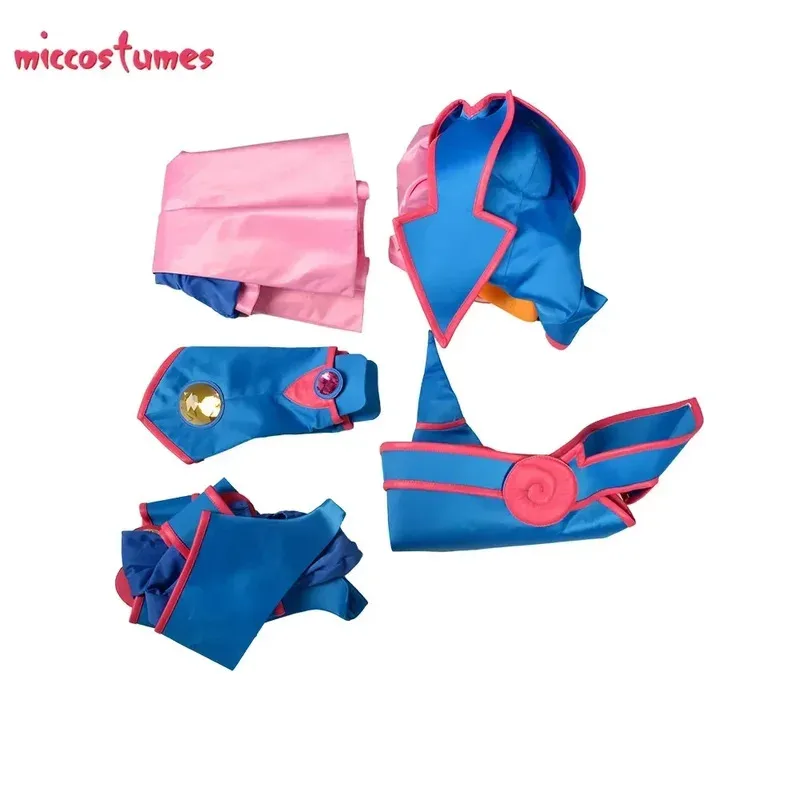 Miccostumes 여성용 다크 마술사 소녀 코스프레 의상 여성용 모자 할로윈 코스프레 의상 복장