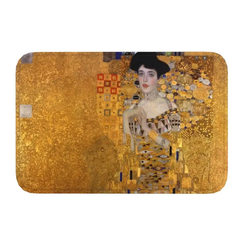 Custom Gustav Klimt Doormat Mat Anti-Slip Painting Art Bath Kitchen Bedroom Rug Carpet 40*60cm