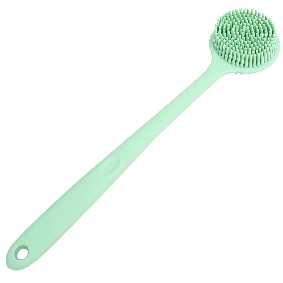 

Silicone Bath Long Handle Multifunctional Shower Back Brush Ergonomic Design Suitable All Skin Types Body Bath Brush Storage