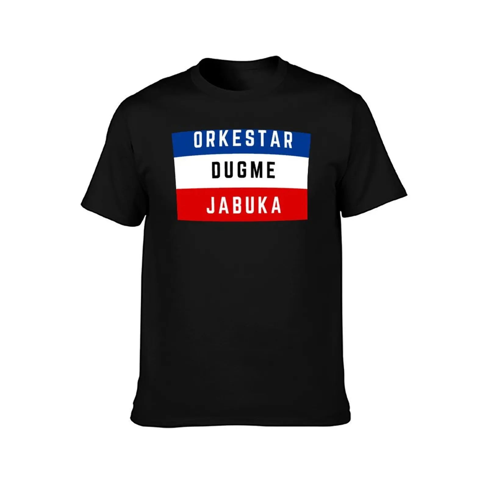 Yugoslavian Flag - Bijelo Dugme, Plavi Orkestar, Crvena Jabuka Balkan T-Shirt Water Resistant Casual T-Shirt