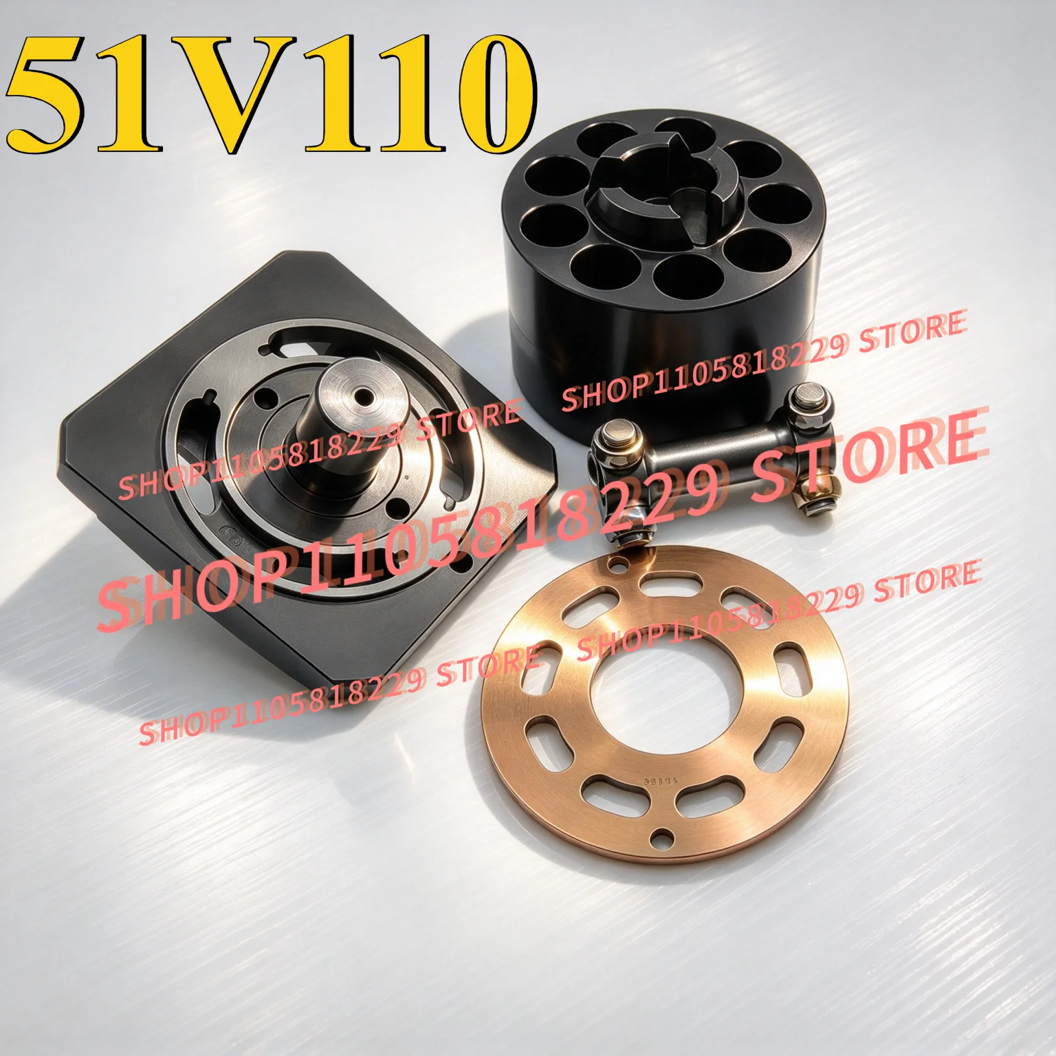 51V110 Hydraulic Motor Accessories Are Suitable for 51V110 Bending Shaft Piston Motor Maintenance Kit Motor Spare Parts