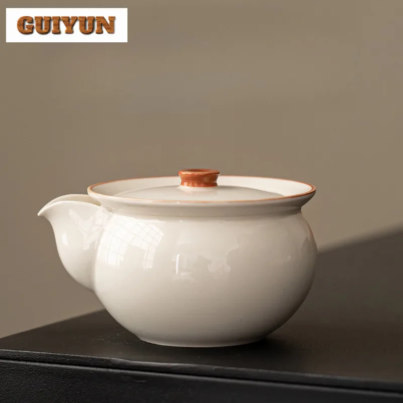 185 مللي الرماد النباتي يده إبريق الشاي المساعد على التحلل الشاي القديم وعاء صنع الشاي غلاية مع مصفاة طقم شاي صيني مجموعة الملحقات