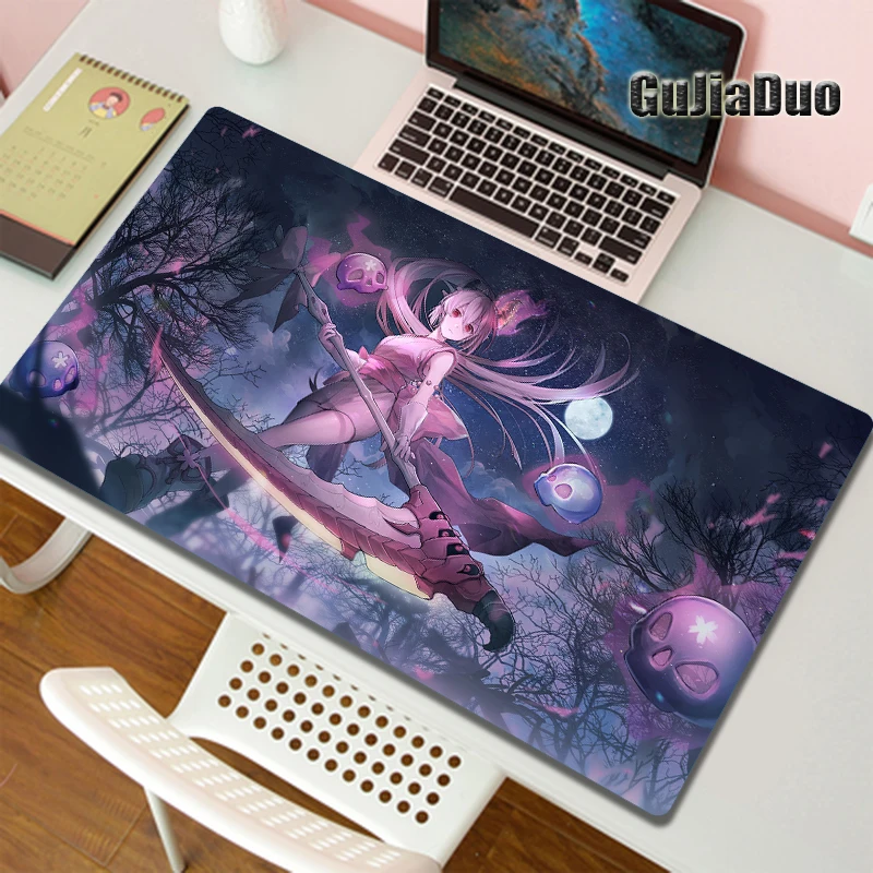 

Red Blossoms From Underroot Mange Mouse Pad XL Computer Table Desk Mat for Gamer Cabinet Kawaii Comic Mousepad Stuff Accessories