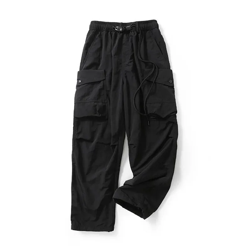 Outdoor Functional Three-dimensional Cut Men\'s Spring New Loose Casual Pants Outdoor Trekking Hiking Clmbing Longs Camp Trousers