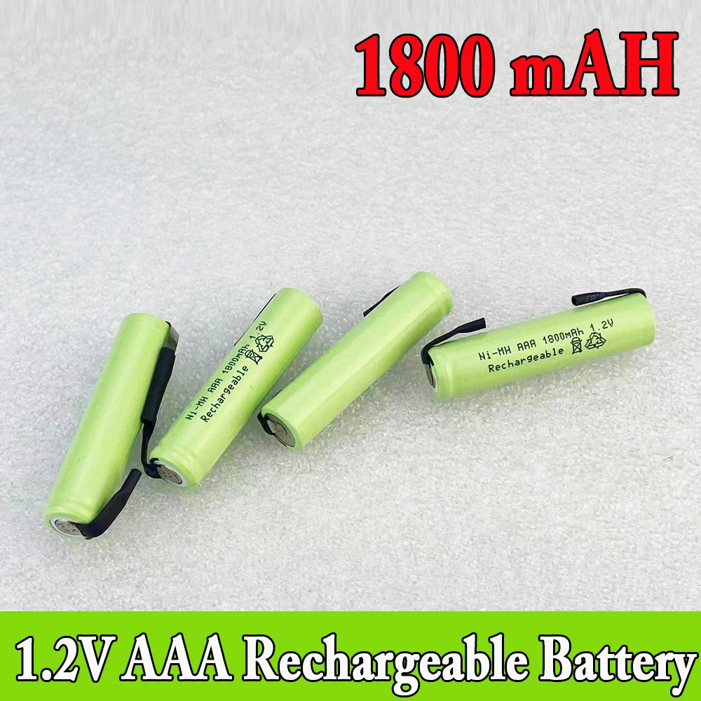 1800mAh AAA 1.2V Quality Ni-MH Rechargeable Battery Rechargeable Battery 3A Baterias