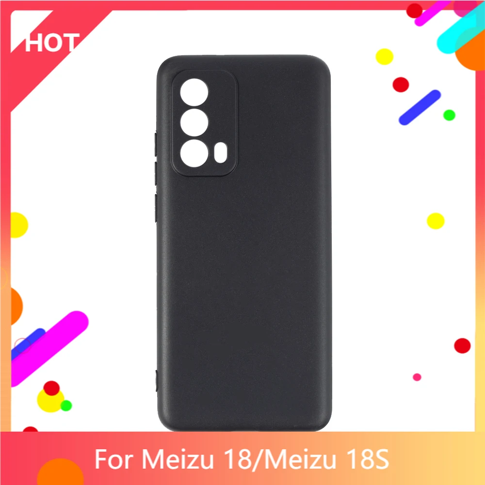 18 Case Matte Soft Silicone TPU Back Cover For Meizu 18 Meizu 18S Phone Case Slim shockproof