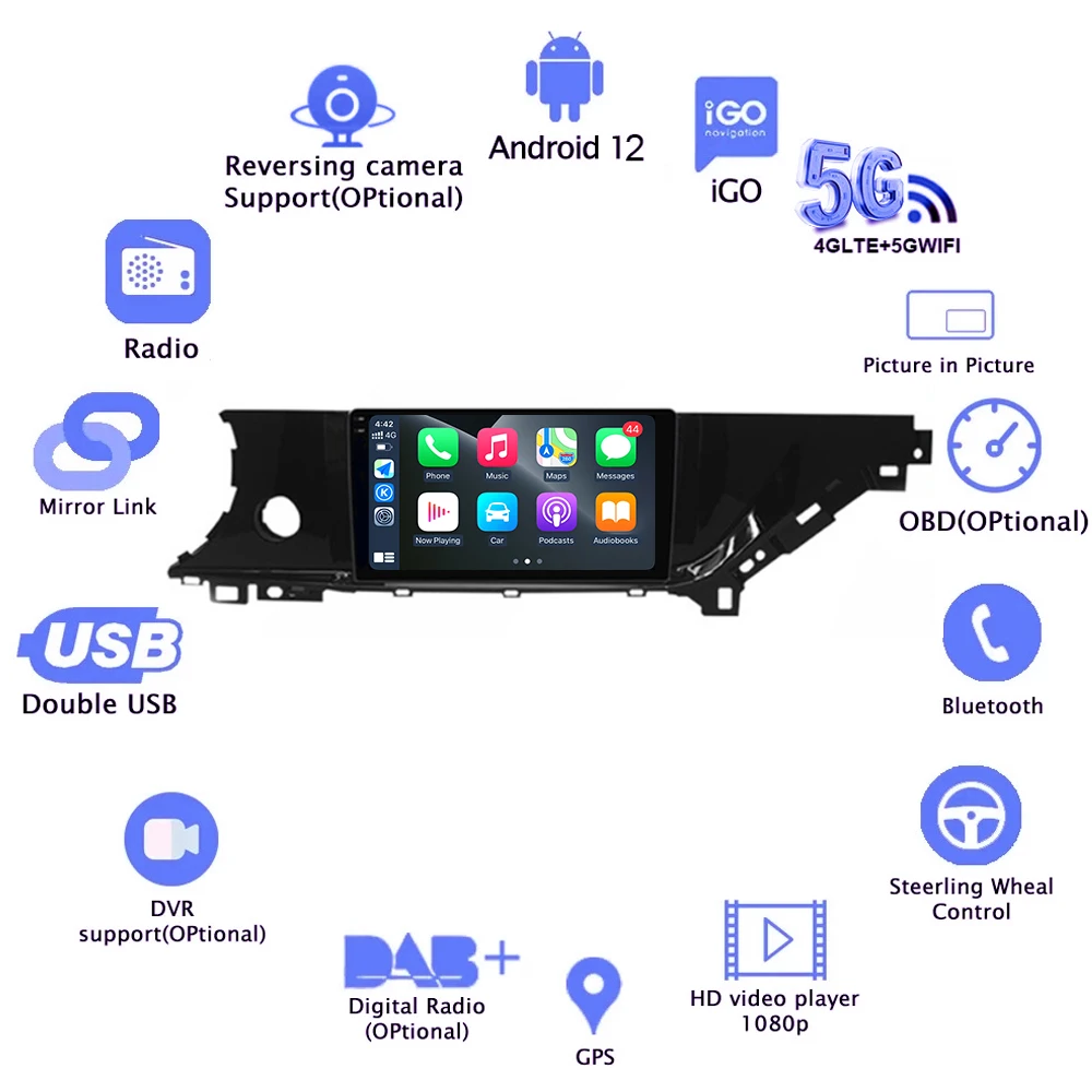 Android 14 No DVD 2Din For Changan CS35 Plus 2018 2019 2020 Car Radio Multimedia Video Player Navigation GPS QLED 360 Carplay